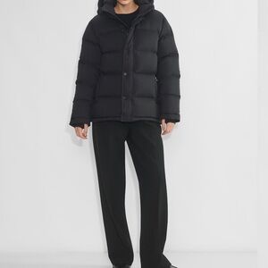 Aritzia Black Puffer Jacket
